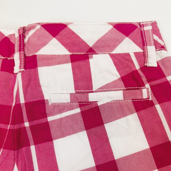 NWT Gymboree Girl Plaid Bermuda Short & Apple Polo Top Size 5 - Picture 5 of 8